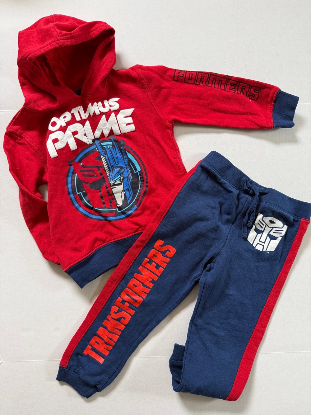 Optimus Prime Hoodie and Pants, Transformers, 4T